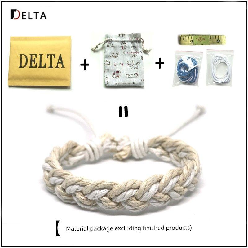 

Оригинальная плетеная сумка ручной работы, дизайнерские украшения [Material Package] Mi Bai s Telling Sing Knot