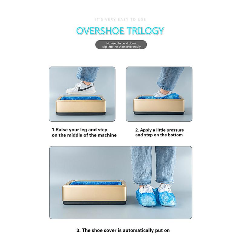 100Pcs T-Shaped G-Shaped Buckle Overshoes For Automatic Shoe Cover Dispensers