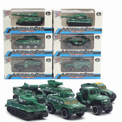 1/64 Maßstab 6 Stück Legierung Automodell Kinder Engineering Farmer Tank Fahrzeug Spielzeugauto Sammlung Geschenk für Kind
