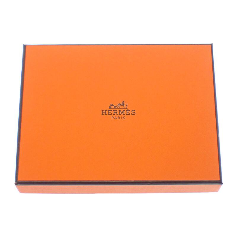 HERMES   Bifold Wallet green Epsom Women