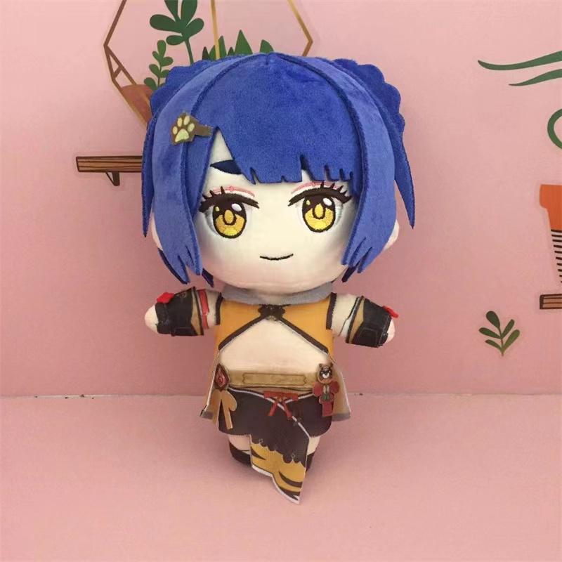 Anime Genshin Impact Plush Doll Toy Kaveh Morax Zhong Li Xiao Hu Tao Ayato Game Cute Soft Stuffed Pillow Kids Gift 20cm