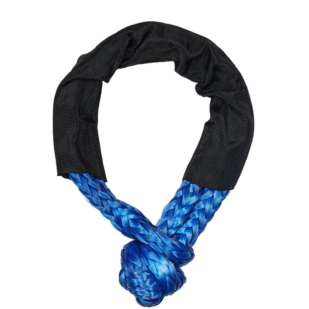 Lano k navijáku Syntetické měkké oko Nebo sada recovery kroužků Odolná oka Ochranný návlek Pro recovery nákladního vozidla