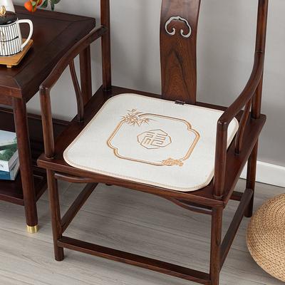 Chinese Style Seat Cushion Mahogany Sofa Seat Cushion Backrest Cushion High-end Tea Chair Waist Cushion Thickened Seat Cushion Chair Cushion