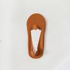 Women's Summer Solid Color Ice Silk Shallow Mouth Invisible Non Slip Cotton Bottom Boat Socks