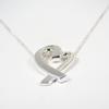 [Used] TIFFANY/Tiffany 925 Loving Heart Pendant/Necklace/j70-3