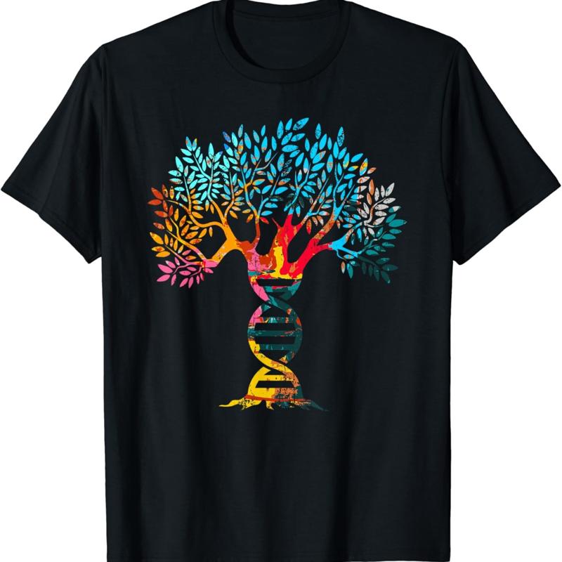Genealogist Family DNA Lineage Researcher Genealogy Tree T Shirt S разноцветный