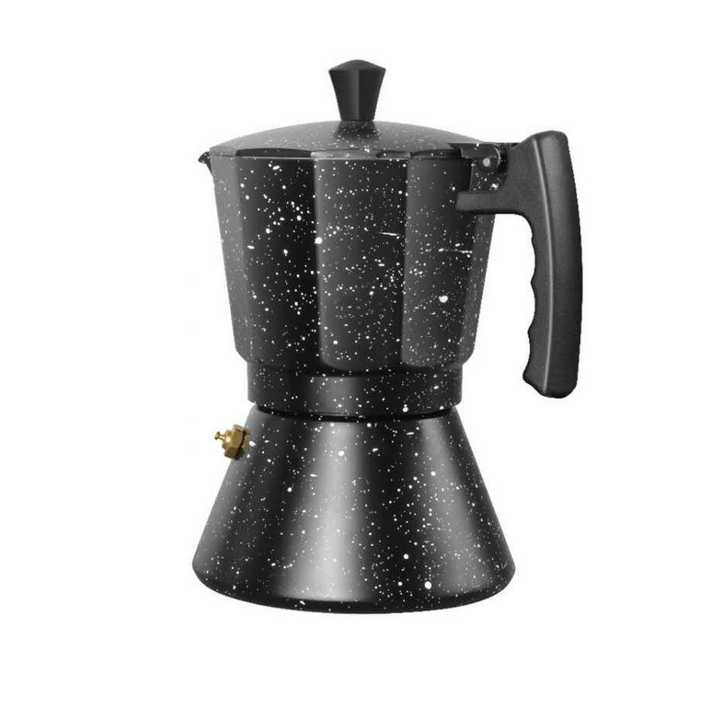 3cup/6cup Aluminum Mocha Espresso Percolator Pot Coffee Maker Coffee Maker Moka Pot Stovetop Coffee Maker
