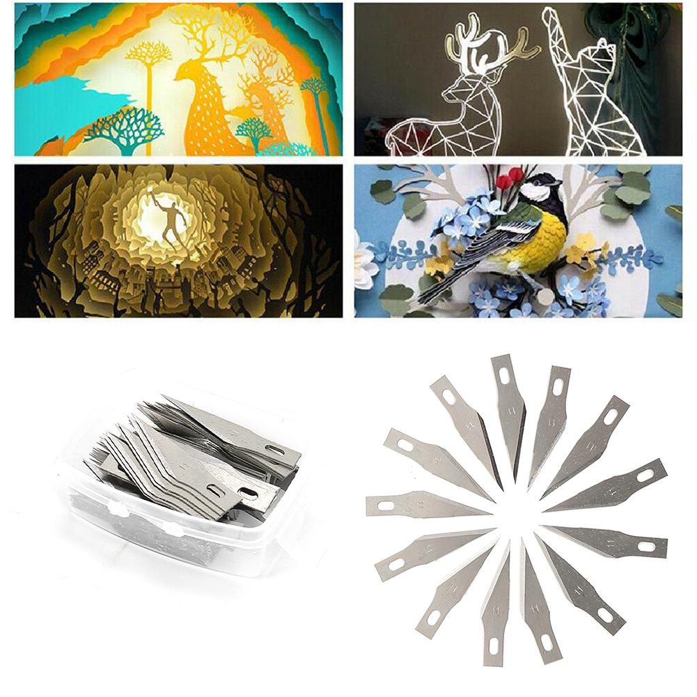 Crafts Blades 11 50 100pcs For X Acto Exacto Style DIY Equipment Hobby SK5 Spare Accessories Workshop Assembly