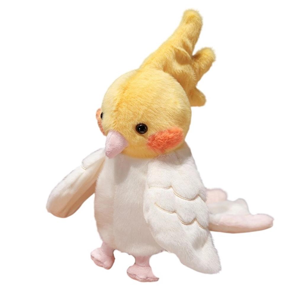 Cute Parrot Hand Puppet Plush Toy Suitable For Children As A Gift