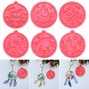 Merry Christmas Ball Keychain Silicone Mold Silicon Resin Mold Rubber Mold DIY Epoxy