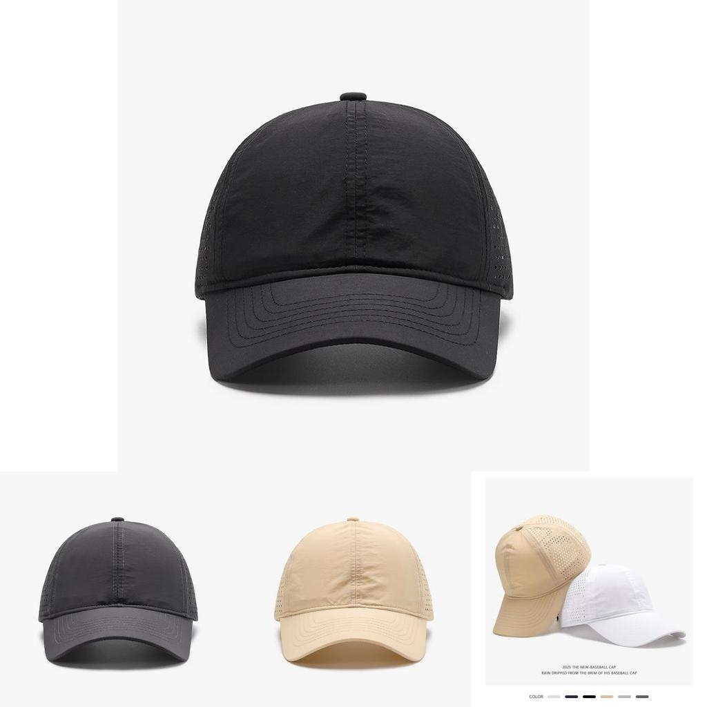 Summer Mesh Cap With Adjustable Fit For Outdoor Sports And Casual Wear