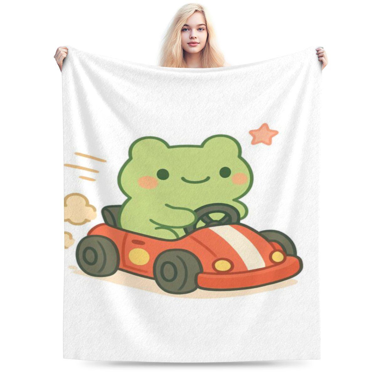 Speedy Froggy Ride Custom Comfortable Party An UltraSoft Micro Fleece Blanket 75x100cm 30x40in