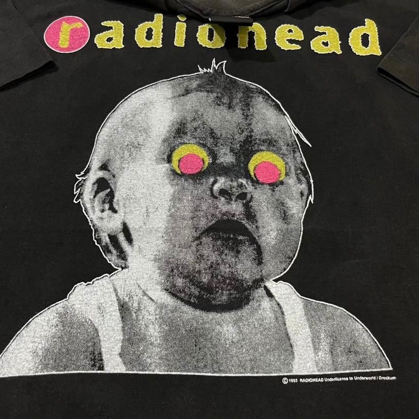 

Vintage Radiohead Pablo Honey Tour 1993 UK Rock Band 90s T-shirt REPRINT S