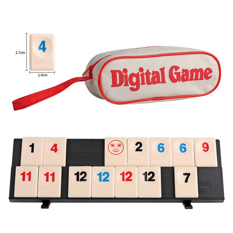 Israeli Mahjong Number Card Game - Family Party Casual Toy Gift