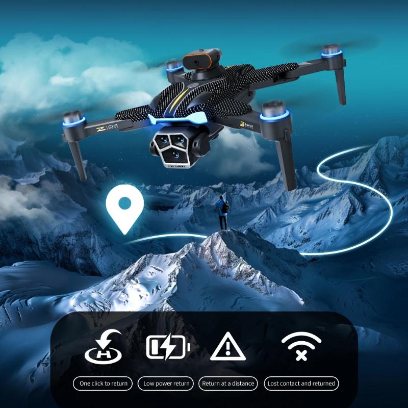 2026 New GPS Z103 Drone 360° Obstacle Avoidance Professional 8K Three Axis Self Stabilization HD Camera Brushless RC Folding Quadcopter Toy Gifts