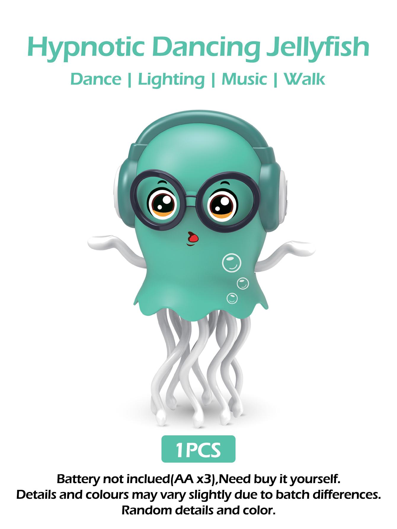 

Kids Dancing Jellyfish Toy with Music and Lights Soothing Night Light Gift for Boys Girls Birthday Christmas