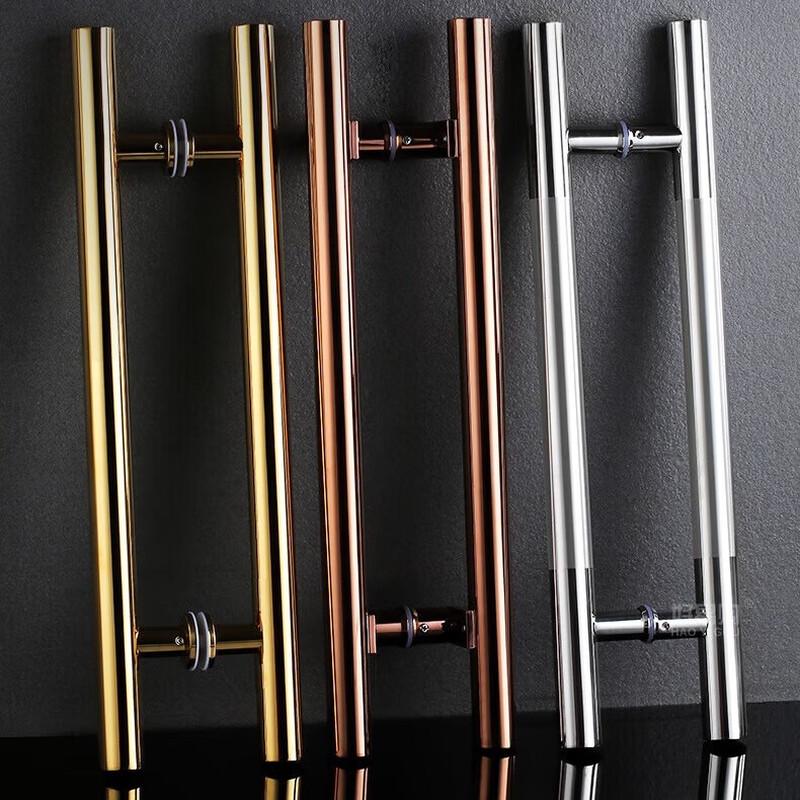 Ban Jue 304 Stainless Steel Glass Door Handle CN plug (adapter included)