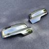 2pcs Chrome Cover Auto Rearview Mirror Cap Covers with Turning Light Style For    Dodge Ram
