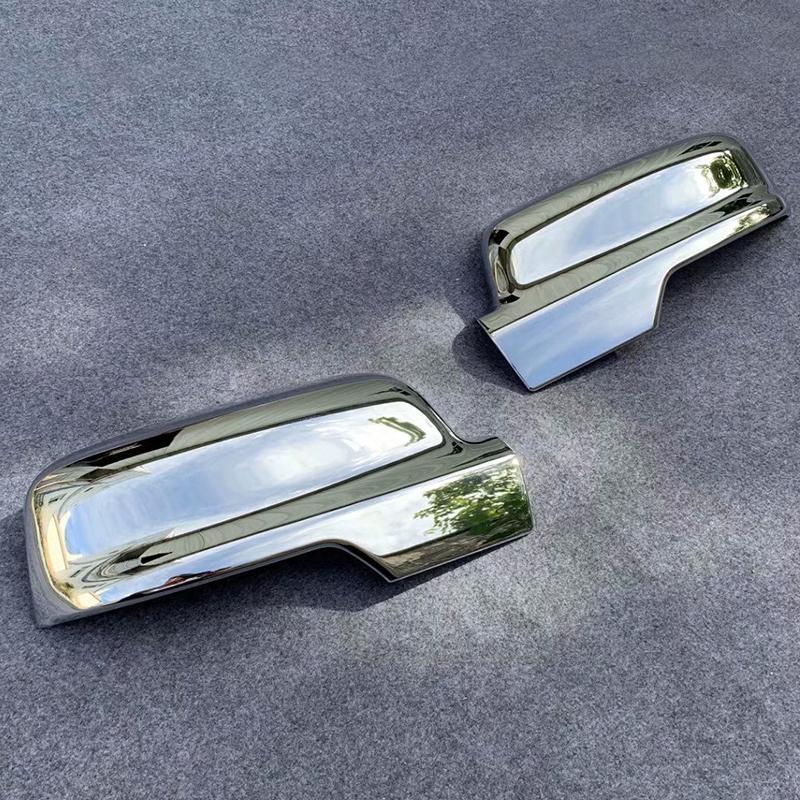 2pcs Chrome Cover Auto Rearview Mirror Cap Covers with Turning Light Style For Dodge Ram