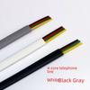 2 Core/4 Core Telephone Extension Cable RJ11 Fixed Connection Line 6P2C/6P4C