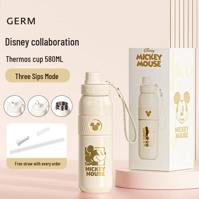 Germ Disney Mickey Mouse 316SS Insulated Straw Bottle