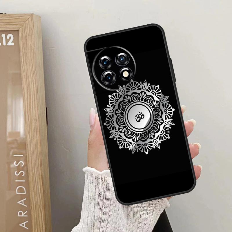 Aum Om Yoga Symbol Fitness Gym Case For OnePlus Nord 5 CE 3 4 Lite N20 N30 OnePlus 13T 13R 12R 10T 10R 10 11 12 13 15 Cover