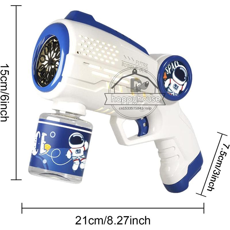 Astronaut Automa Bubble Machine for Children Bubble Gun Rocket Launcher Bubble Blower For Kids Soap Bubble Maker Summer Toys