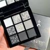 Tatibeauty Smoky Makeup Black Swan 9-Color Eyeshadow Palette - European & American Niche, Dark Cement Gray, No Fallout.