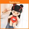 New Plush Nezha Toy Stuffed Doll With Red Braids Cushion Pillow Gift Kids For