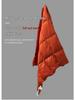 Class A 95 White Goose Down Shawl: Portable Outdoor Camping & Airplane Blanket