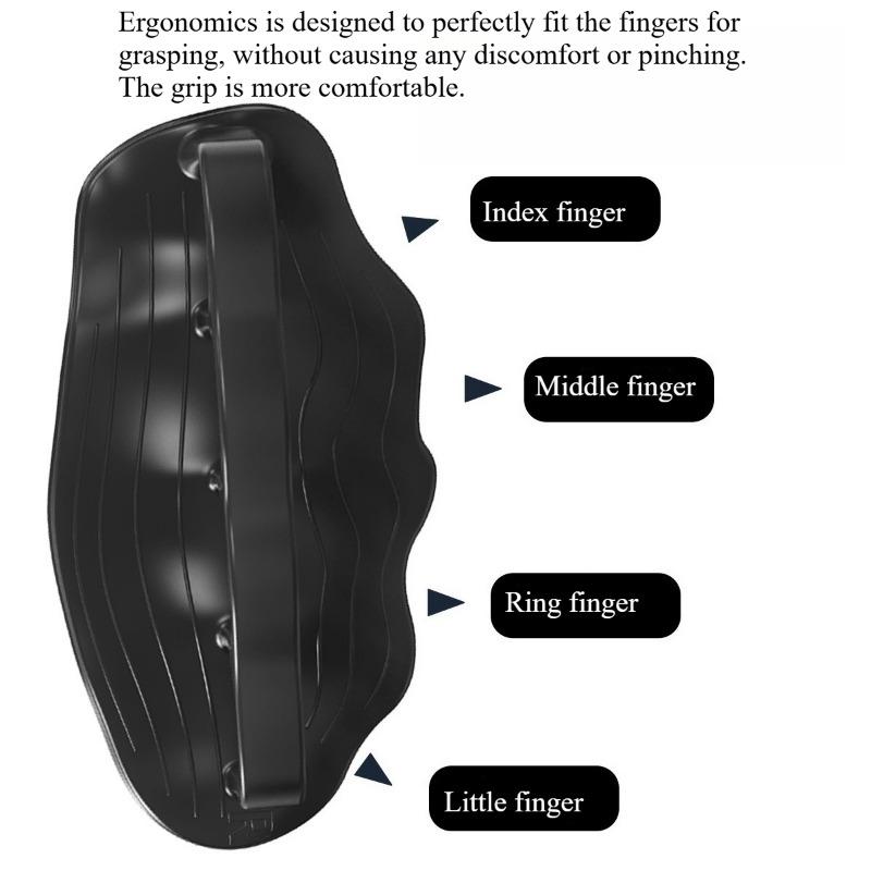 1PAIR Finger Exerciser Explosive Weightlifting Anti-skid Fitness Grip
