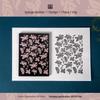 Ketchup Girl Floral Texture Base Sponge Stamp for Journal Decoration