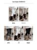 Trendy Girls' Fleece-Lined Cable Knit Patchwork Leg Warmers - Thick Lambswool Vertical Stripe Warm Pants