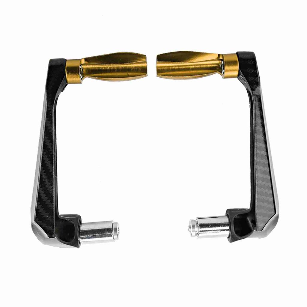 7Celsius8inch Aluminum Alloy Motorcycle Handlebar Brake Protector (Black)
