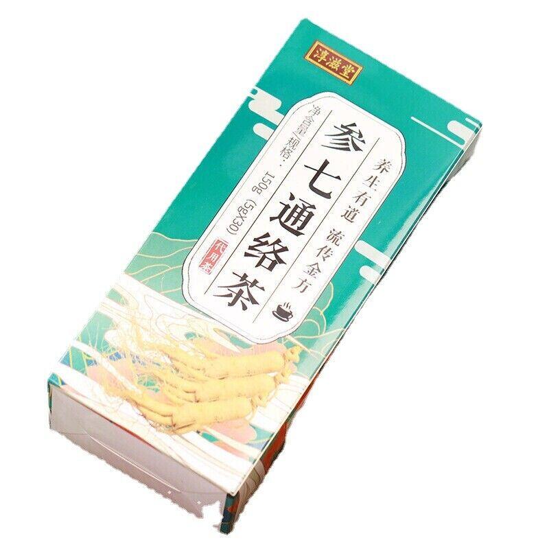 

150 г чай с женьшенем семь Tongluo, сосудистый чай, чай с гинкго билоба, чайный пакетик для здоровья, чай