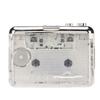 Cassette to MP3 Converter Retro HiFi Stereo Sound USB Cassette Tape Player with Transparent Shell