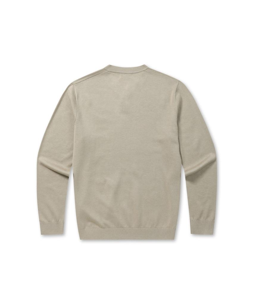 BRENTWOOD [Essentials] Washable Henley Neck Sweater Brwax26231Bex