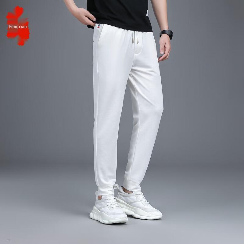

Men s Heavyweight Cotton Loose Straight-Leg Casual Pants 3XL
