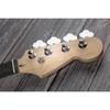 Musiclily open gear type bass 4-in-line tuners, chrome.