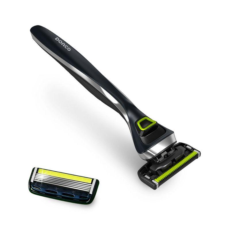 Dorco Pace5 Style Razor Set 2 Razor + 12 Blades