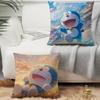 1PC Cute cartoon Doraemon Pillow Case Square  Bedroom Sofa Leisure Comfort Cushion Car Home Decoration