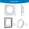 Quick Connector Dryer Vent Connector User Friendly Vent Kit Installation Kit Leak-free Design Residential Commercial Use