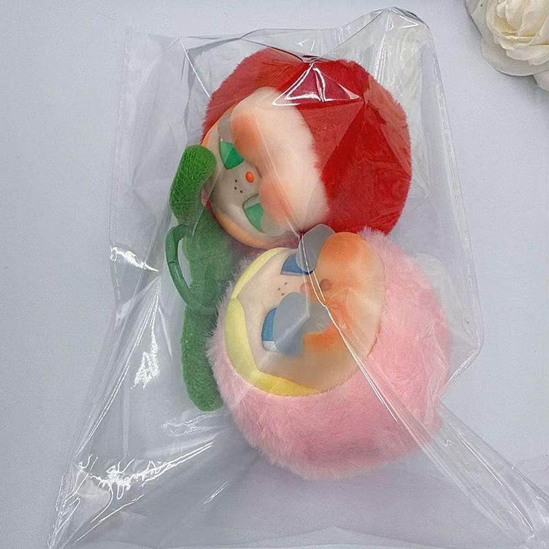 1 Piece High Quality Bag Keychain Crybaby Love You Cherry Much Series  Cute Plush Doll Pendant Fans Gift