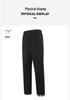 Unisex Outdoor Mountaineering Pants - Slim, Breathable, Straight-Leg Trousers with Logo Print