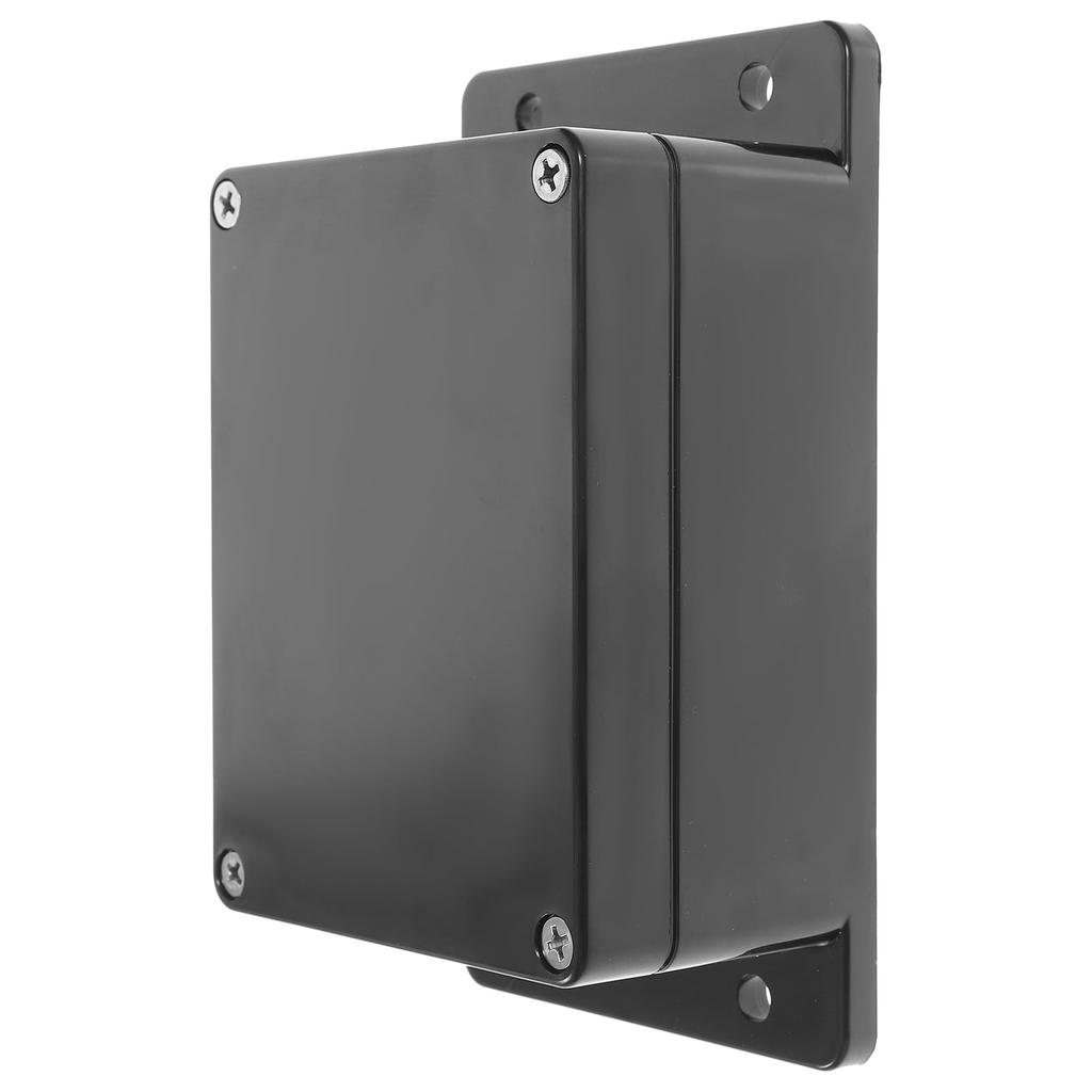 iplusmile Waterproof Junction Box, Power Distribution Box, Outdoor Wiring Box, Waterproof ABS Black, 15.2x9x5.5cm