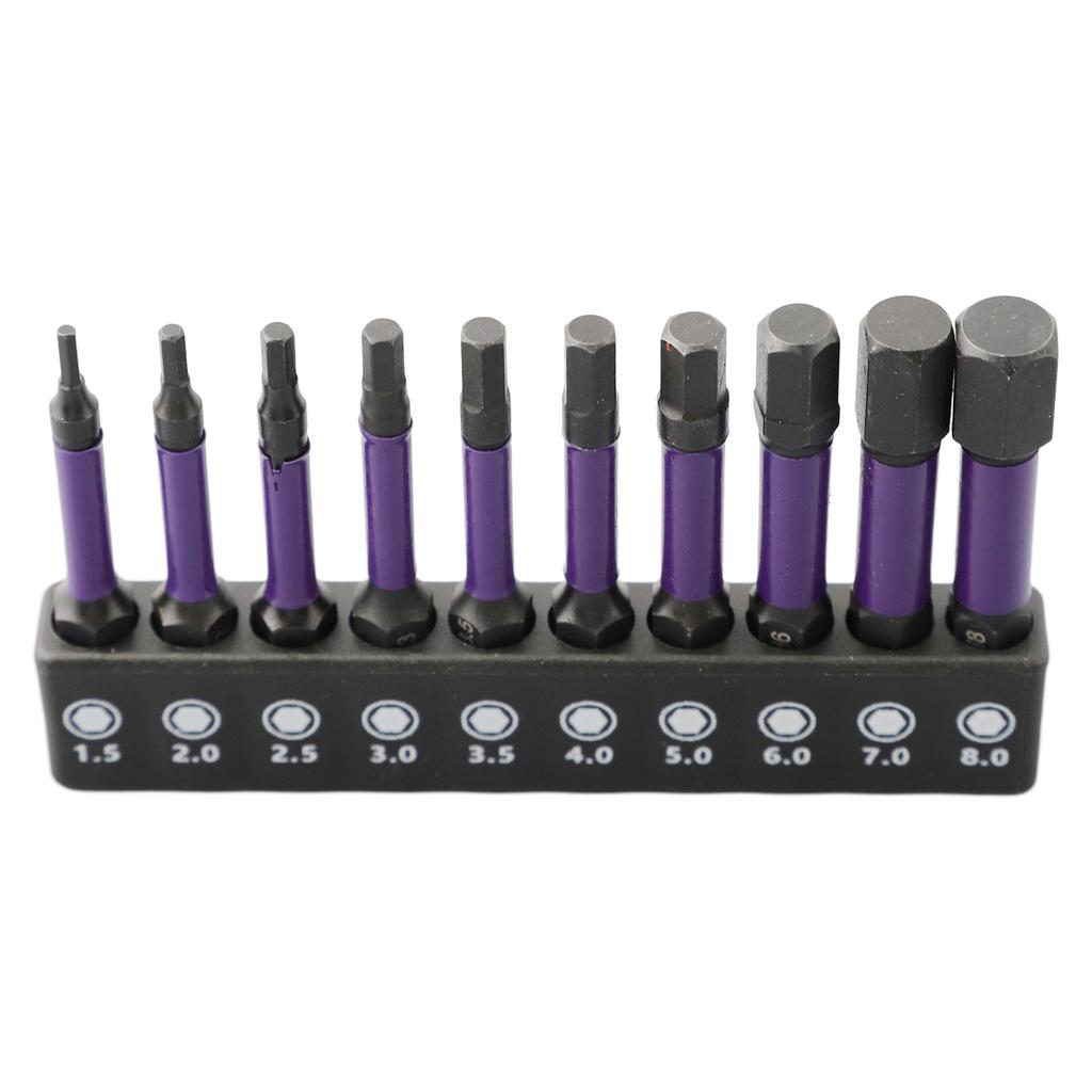 Hex Head Screwdrivers Bit H1.5-H6 High Quality Magnetic