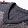 Pierre Cardin Men's 100% Wool V-Neck Sleeveless Sweater Vest