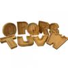 Creative Wooden Piggy Bank Twenty-Six Letter Coin Money Saving Box Storage Customized Name Wood DIY Letter Kids Money Bank Gift
