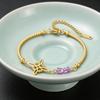 Lucktune Witch Knot With Purple Crystal Pendant Bracelet Stainless Steel Women's Bracelet Spiritual Jewelry Lucky Gifts Sale