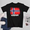 More Design Norway Flag Norse Unisex Tshirt Tees Tshirt Oneck T Shirts Unisex Boys Clothing 100 Cotton